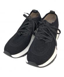 Gianvito Rossi（ジャンヴィト ロッシ）の古着「Glover/ニット スニーカー」｜ブラック