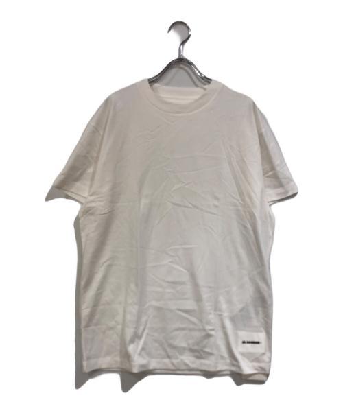JIL SANDER（ジルサンダー）JIL SANDER (ジルサンダー) パックTシャツ ホワイト サイズ:SIZE Mの古着・服飾アイテム