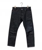MINEDENIMマインデニム）の古着「Standard Slim STR 5pocket RGD」｜インディゴ