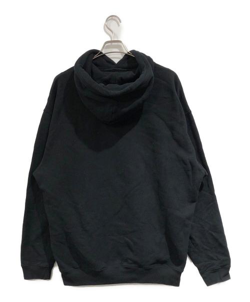 BALENCIAGA（バレンシアガ）BALENCIAGA (バレンシアガ) BBロゴ刺繍プルオーバーパーカー ブラック サイズ:SIZE Sの古着・服飾アイテム