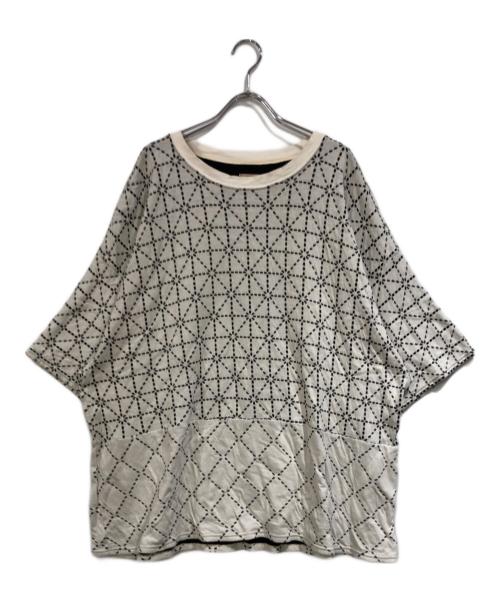 KAPITAL（キャピタル）KAPITAL (キャピタル) HUGE-T ホワイト×ブラック サイズ:SIZE 1の古着・服飾アイテム