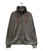 s'yteサイト）の古着「EMBROIDERY TAPE LINE TRACK JACKET」｜グリーン