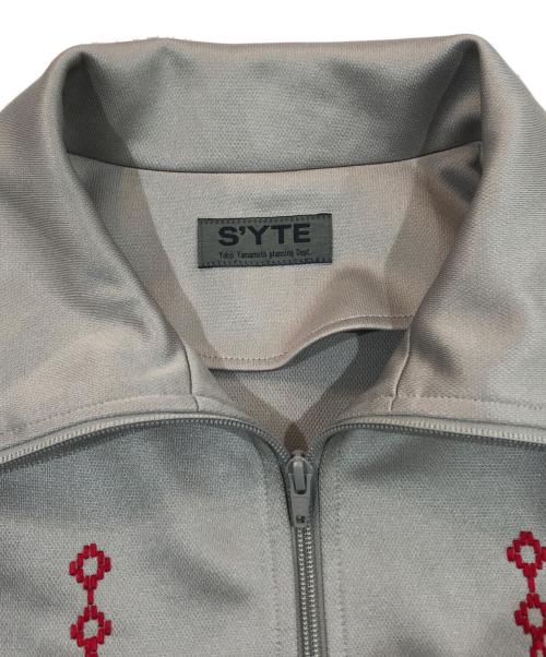 s'yte（サイト）s'yte (サイト) EMBROIDERY TAPE LINE TRACK JACKET グリーン サイズ:SIZE 3の古着・服飾アイテム