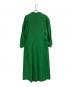 TOGA PULLA (トーガ プルラ) TAFFETA PLEATS DRESS グリーン サイズ:SIZE 40：23000円