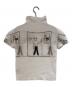 me ISSEY MIYAKE (ミーイッセイ ミヤケ) イチニチハイネック半袖トップス ホワイト サイズ:-：18000円