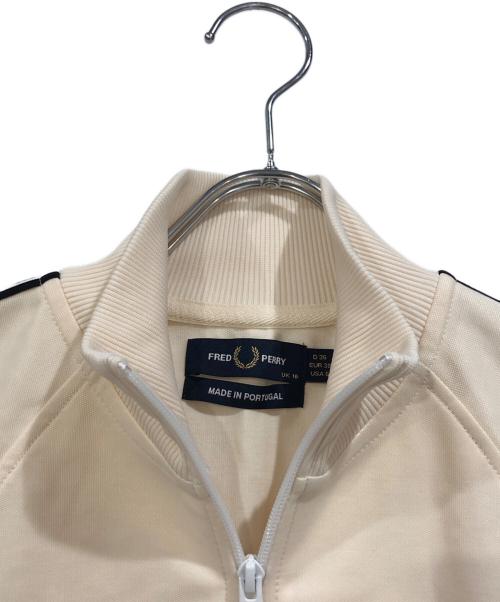 FRED PERRY（フレッドペリー）FRED PERRY (フレッドペリー) トラックジャケット アイボリー サイズ:ＳＩＺＥ38の古着・服飾アイテム
