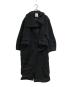 CLANE（クラネ）の古着「UP NECK OVER DOUBLE COAT」｜ブラック