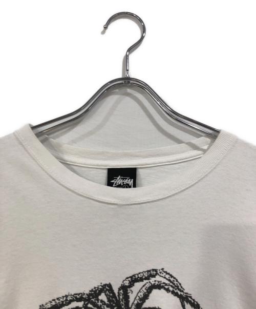 stussy（ステューシー）stussy (ステューシー) Tシャツ ホワイト サイズ:SIZE Lの古着・服飾アイテム