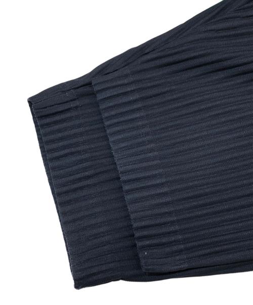 HOMME PLISSE ISSEY MIYAKE（オム プリッセ イッセイ ミヤケ）HOMME PLISSE ISSEY MIYAKE (オム プリッセ イッセイ ミヤケ) プリーツパンツ ネイビー サイズ:SIZE2の古着・服飾アイテム