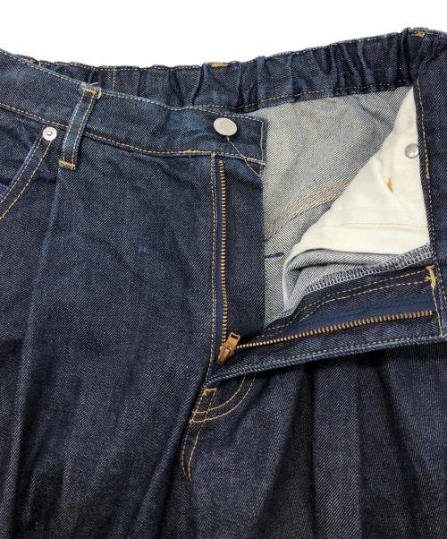 NEON SIGN（ネオンサイン）NEON SIGN (ネオンサイン) ワイドデニムスラックス インディゴ サイズ:SIZE 44の古着・服飾アイテム