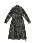 HERALBONY (ヘラルボニー) フレアスカートワンピース「（無題）（丸）」 ブルー サイズ:SIZE L：18000円