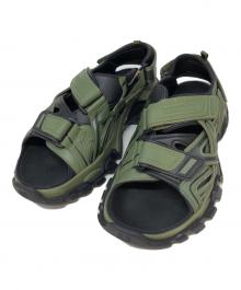 BALENCIAGA（バレンシアガ）の古着「TRACK SANDAL」｜グリーン