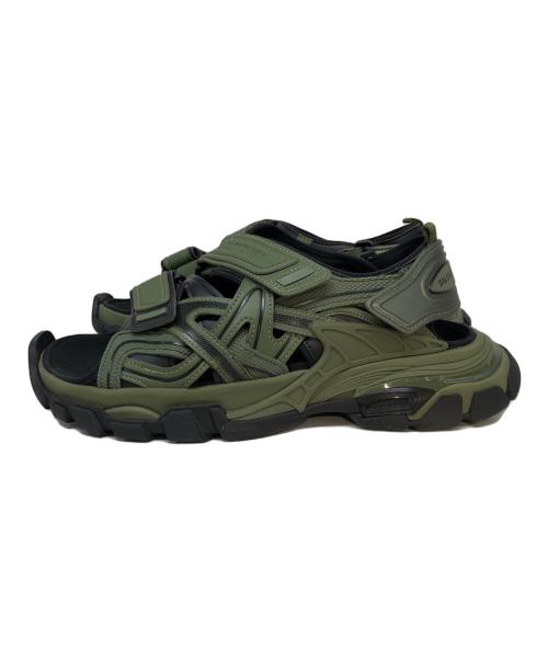 BALENCIAGA（バレンシアガ）BALENCIAGA (バレンシアガ) TRACK SANDAL グリーン サイズ:SIZE 27.5cmの古着・服飾アイテム