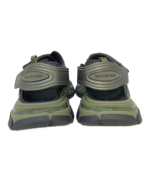 BALENCIAGA（バレンシアガ）BALENCIAGA (バレンシアガ) TRACK SANDAL グリーン サイズ:SIZE 27.5cmの古着・服飾アイテム