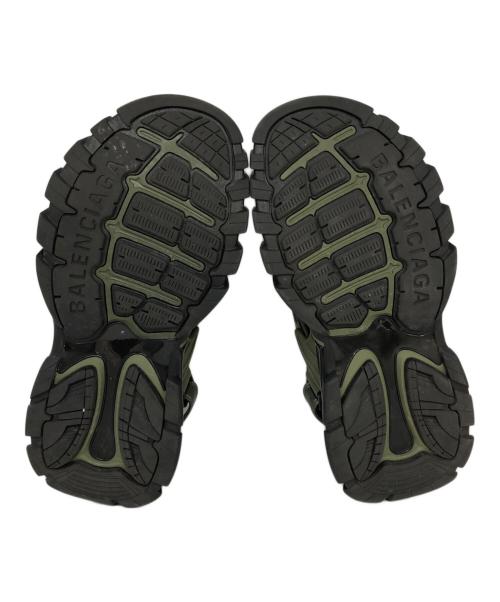 BALENCIAGA（バレンシアガ）BALENCIAGA (バレンシアガ) TRACK SANDAL グリーン サイズ:SIZE 27.5cmの古着・服飾アイテム
