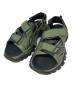BALENCIAGA（バレンシアガ）の古着「TRACK SANDAL」｜グリーン