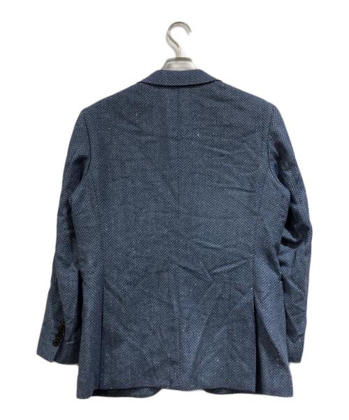 MACKINTOSH LONDON（マッキントッシュ ロンドン）MACKINTOSH LONDON (マッキントッシュ ロンドン) ウォッシャブルウールブレンドジャケット ネイビー サイズ:SIZE AB4の古着・服飾アイテム