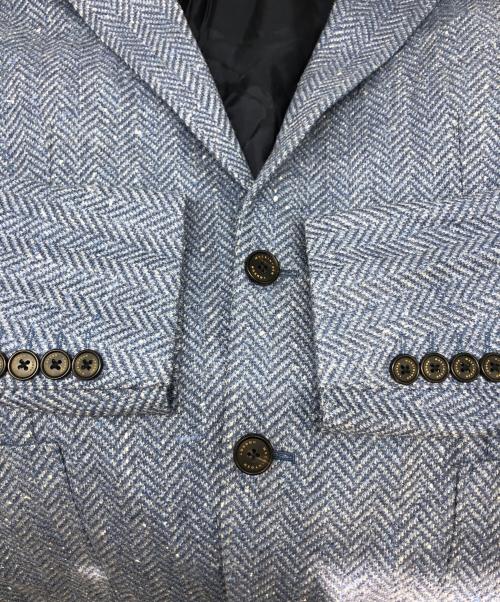 MACKINTOSH LONDON（マッキントッシュ ロンドン）MACKINTOSH LONDON (マッキントッシュ ロンドン) ウォッシャブルウールブレンドジャケット ネイビー サイズ:SIZE AB4の古着・服飾アイテム