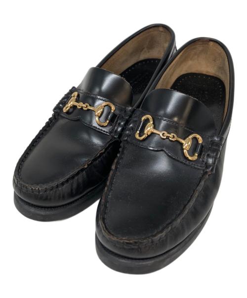 PARABOOT（パラブーツ）PARABOOT (パラブーツ) ビットローファー ブラック サイズ:SIZE 3の古着・服飾アイテム