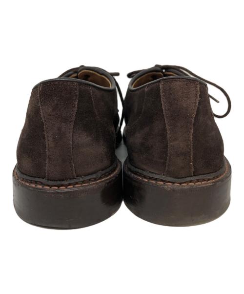 Tricker's（トリッカーズ）Tricker's (トリッカーズ) スエードプレーントゥシューズ ブラウン サイズ:SIZE 8.5の古着・服飾アイテム