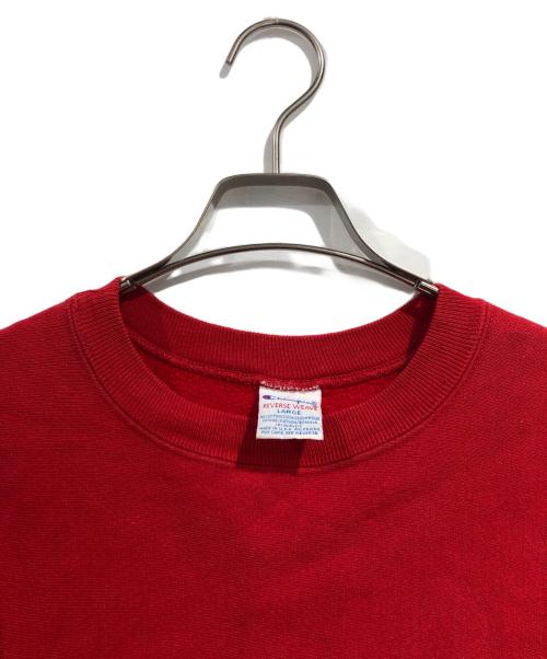 Champion（チャンピオン）Champion (チャンピオン) REVERSE WEAVE レッド サイズ:SIZE Lの古着・服飾アイテム