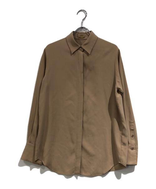 MUSE de Deuxieme Classe（ミューズ ドゥーズィエム クラス）MUSE de Deuxieme Classe (ミューズ ドゥーズィエム クラス) EDEN shirt ベージュ サイズ:-の古着・服飾アイテム