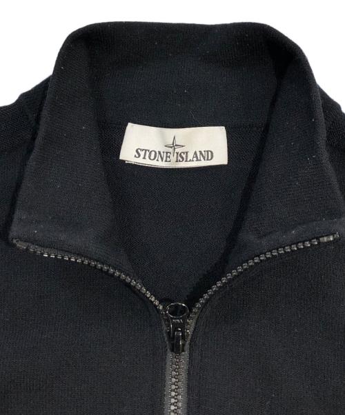 STONE ISLAND（ストーンアイランド）STONE ISLAND (ストーンアイランド) ジップアップジャンパー ブラック サイズ:SIZE Mの古着・服飾アイテム