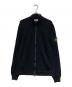 STONE ISLAND（ストーンアイランド）の古着「ジップアップジャンパー」｜ブラック