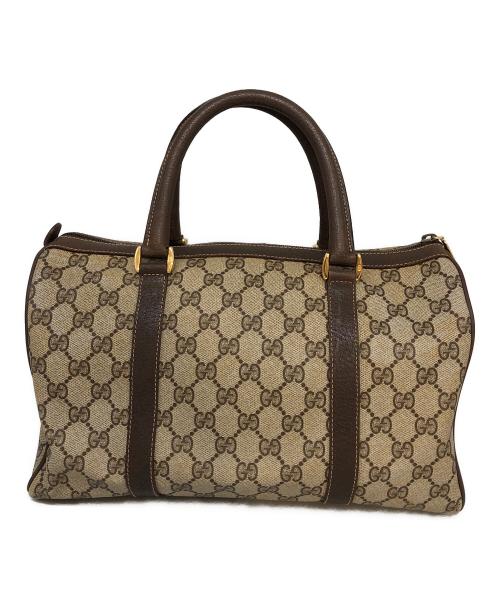 GUCCI（グッチ）GUCCI (グッチ) シェリーラインミニボストンバッグ ベージュの古着・服飾アイテム