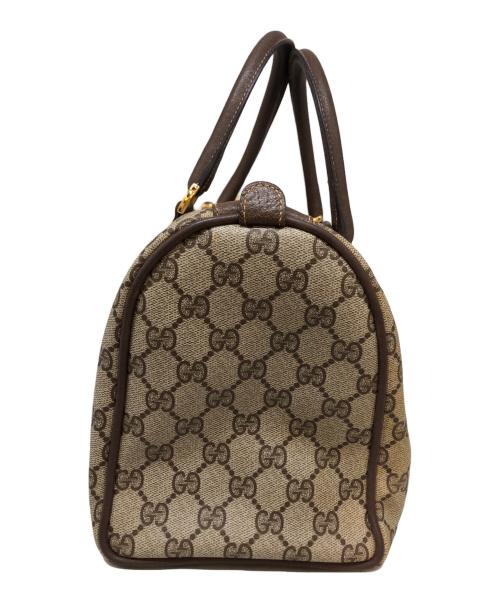 GUCCI（グッチ）GUCCI (グッチ) シェリーラインミニボストンバッグ ベージュの古着・服飾アイテム