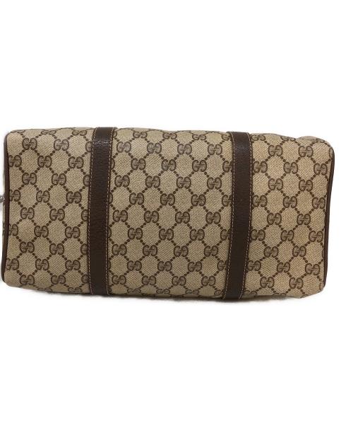 GUCCI（グッチ）GUCCI (グッチ) シェリーラインミニボストンバッグ ベージュの古着・服飾アイテム