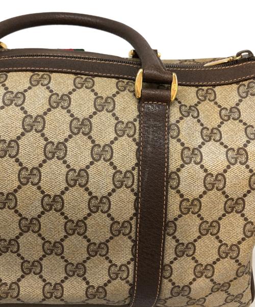 GUCCI（グッチ）GUCCI (グッチ) シェリーラインミニボストンバッグ ベージュの古着・服飾アイテム