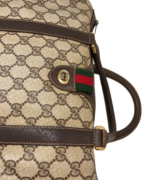 GUCCI（グッチ）GUCCI (グッチ) シェリーラインミニボストンバッグ ベージュの古着・服飾アイテム