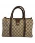 GUCCI（グッチ）の古着「シェリーラインミニボストンバッグ」｜ベージュ