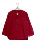 VISVIMビズビム）の古着「DUGOUT SHIRT PARK RANGER L/S」｜レッド