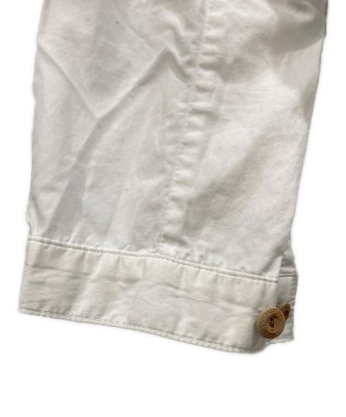 VISVIM（ビズビム）VISVIM (ビズビム) KERCHIEF BORDER TUNIC SHIRT ホワイト×ブルー サイズ:SIZE 2の古着・服飾アイテム