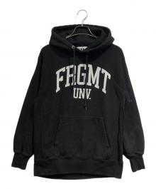FRAGMENT DESIGN（フラグメントデザイン）の古着「FRGMT UNV SWEAT HOODIE」｜ブラック