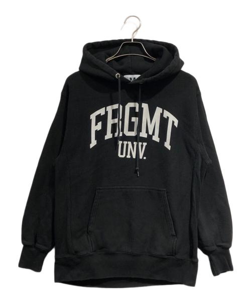 FRAGMENT DESIGN（フラグメントデザイン）FRAGMENT DESIGN (フラグメントデザイン) FRGMT UNV SWEAT HOODIE ブラック サイズ:SIZE Mの古着・服飾アイテム