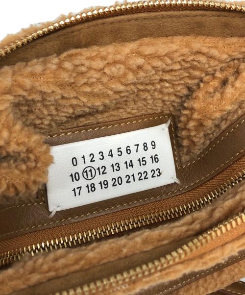 Maison Margiela（メゾンマルジェラ）Maison Margiela (メゾンマルジェラ) 5ACボアフリースバッグ ブラウンの古着・服飾アイテム