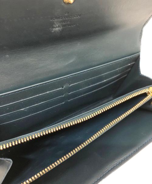 LOUIS VUITTON（ルイ ヴィトン）LOUIS VUITTON (ルイ ヴィトン) ヴェルニ ポルトフォイユ・サラ グリーンの古着・服飾アイテム