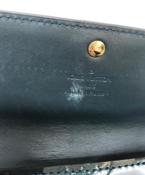 LOUIS VUITTON（ルイ ヴィトン）LOUIS VUITTON (ルイ ヴィトン) ヴェルニ ポルトフォイユ・サラ グリーンの古着・服飾アイテム