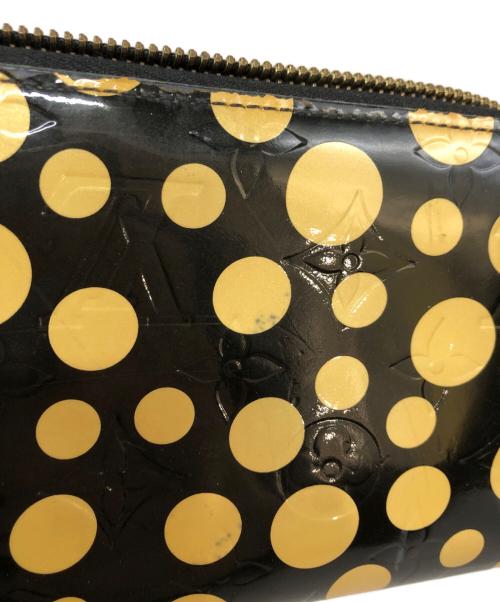 LOUIS VUITTON（ルイ ヴィトン）LOUIS VUITTON (ルイ ヴィトン) 草間彌生 (クサマヤヨイ) ヴェルニドットインフィニティ ジッピーウォレット ブラックの古着・服飾アイテム