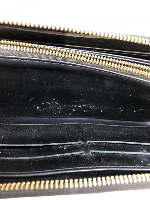 LOUIS VUITTON（ルイ ヴィトン）LOUIS VUITTON (ルイ ヴィトン) 草間彌生 (クサマヤヨイ) ヴェルニドットインフィニティ ジッピーウォレット ブラックの古着・服飾アイテム