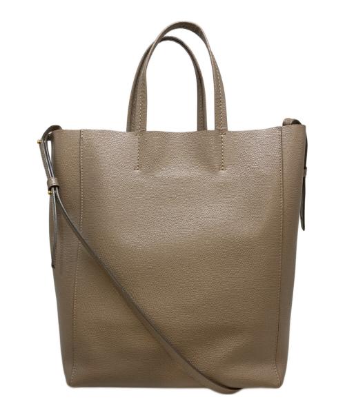 CELINE（セリーヌ）CELINE (セリーヌ) バーティカルカバスモール2WAYバッグ ブラウンの古着・服飾アイテム