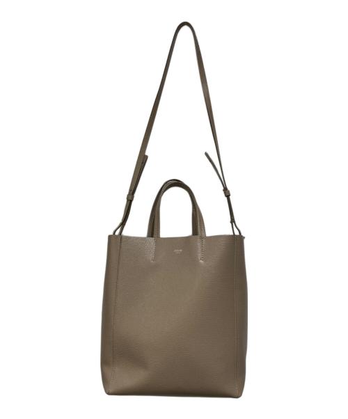 CELINE（セリーヌ）CELINE (セリーヌ) バーティカルカバスモール2WAYバッグ ブラウンの古着・服飾アイテム