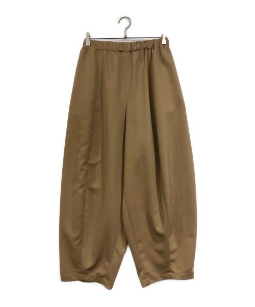 Curensology（カレンソロジー）Curensology (カレンソロジー) フォールドロストイージーパンツ ベージュ サイズ:SIZE Freeの古着・服飾アイテム