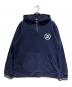 stussy（ステューシー）の古着「ハーフジップパーカー」｜ネイビー