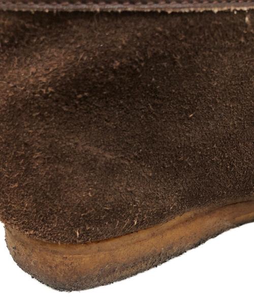 CLARKS（クラークス）CLARKS (クラークス) ワラビーシューズ ブラウン サイズ:US8　1/2の古着・服飾アイテム
