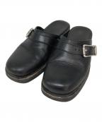 OUR LEGACYアワーレガシー）の古着「Camion Mule」｜ブラック