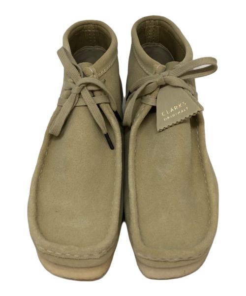 CLARKS（クラークス）CLARKS (クラークス) ワラビーチャッカブーツ ベージュ サイズ:SIZE UK9の古着・服飾アイテム